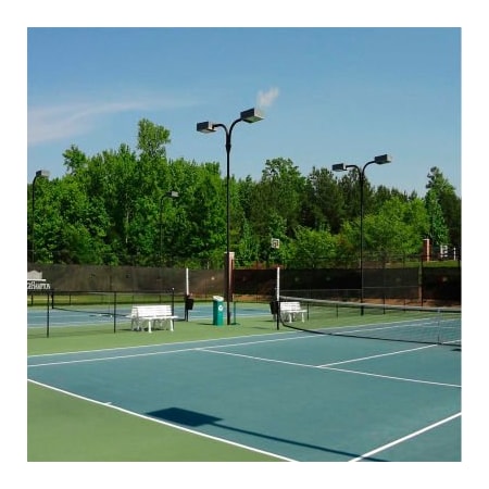 Xtarps, MN-TM-B0620, Tennis Court Wind Screen, 6'W X 20'L, Black